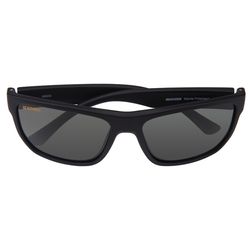 Seachoice Manta Sunglasses Unisex Matte Black Frame Grey Lens Polarized