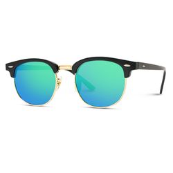 WearMe Pro Sunglasses Black Frame Green Lens
