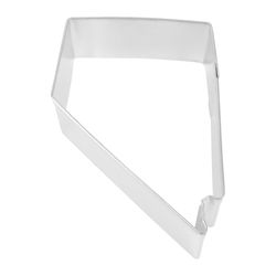 R&M International Corp 3 in. W X 4 in. L Nevada State Cookie Cutter Silver 1 pc