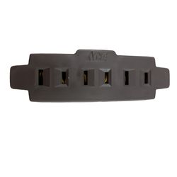 Ace Polarized 3 outlets Adapter 1 pk