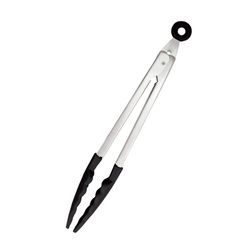Zwilling J.A Henckels Black Silicone/Stainless Steel Food Tongs