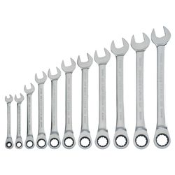 CRAFTSMAN Metric Ratcheting Combination Wrench Set 11 pc