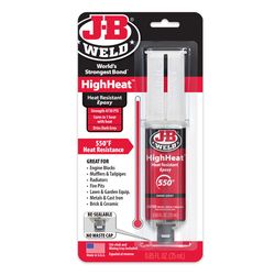 J-B Weld High Heat High Strength Acrylic Dark Gray Epoxy 0.85 oz