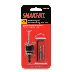 Starborn Smart-Bit #10 X 1 in. L Stainless Steel Pre-Drilling and Countersinking Tool 4 pc