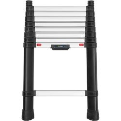 W.steps Prime 9.5 ft. H Aluminum Telescoping Extension Ladder Type IA 330 lb. cap.