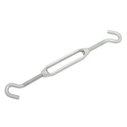 Hampton Zinc-Plated Aluminum/Steel 0.268 in. D Turnbuckle 275 lb 6-5/8 in. L
