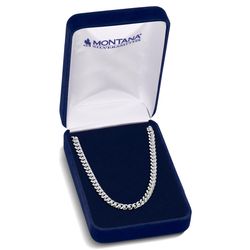 Montana Silversmiths Men's Frosted Luster Chain Necklace