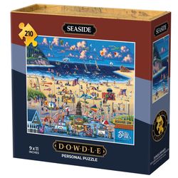 Dowdle Personal Puzzle Seaside Multicolored 210 pc