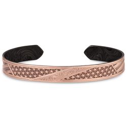 Montana Silversmiths Men's Untamed Valor Cuff Bracelet