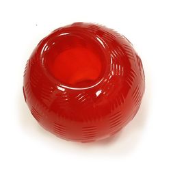 Spot Play Strong For Dog Red TPR Solid Rubber Ball 1 pk