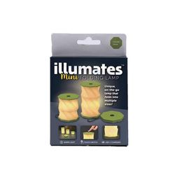 Illumates Davro products 6 in. Olive Portable Table Lamp
