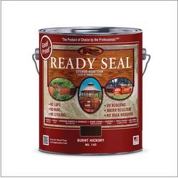 Ready Seal Goof Proof Semi-Transparent Flat Burnt Hickory Oil-Based Wood Stain/Sealer 1 gal