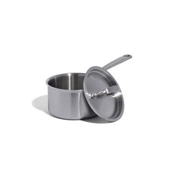 Made In Cookware Stainless Steel Saucepan 2 qt Silver
