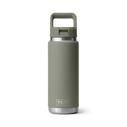 YETI Rambler 26 oz Pampa Green BPA Free Bottle with Straw Cap