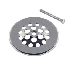 Danco 2-7/8 in. Chrome Steel Shower Drain Strainer