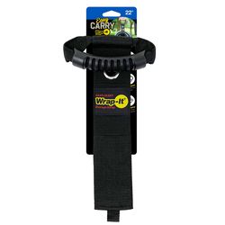 Wrap-It Easy Carry 2.5 in. W X 22 in. L Black Storage Straps 50 lb 1 pk