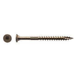 Big Timber No. 10 X 2 in. L Star Bronze Wood Screws 2500 pk