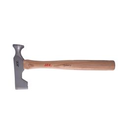 Ace 12 oz Carbon Steel Hatchet Drywall Hatchet Hickory Handle 13.50 in.