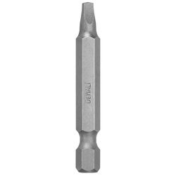 DeWalt Square Recess #1 X 2 in. L Power Screwdriver Bit Heat-Treated Steel 1 pc