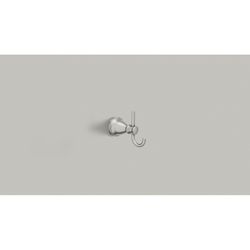 Moen Hilliard 2 in. W X 2.34 in. L Brushed Nickel Robe Hook
