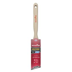 Wooster Gold Edge 1-1/2 in. Firm Semi-Oval Angle Paint Brush