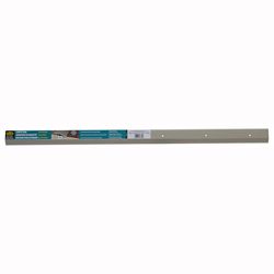 M-D Building Products 0.375 in. H X 2 in. W X 36 in. L Prefinished Pewter Aluminum Carpet Trim