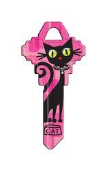 Hy-Ko Cat House Key Blank Single For Schlage Locks Multicolored