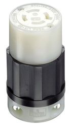 Leviton Industrial Nylon Grounding Locking Connector L14-20R 14-10 AWG 3 Pole 4 Wire