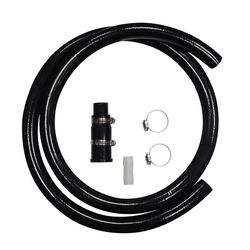 Plumb Pak 1-1/2 or 1-1/4 in. D Matte Rubber Drain Tube