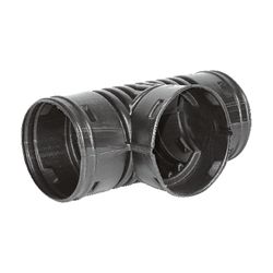 Advanced Drainage Systems Schedule 40 6 in. Snap X 6 in. D Snap Polyethylene Blind Tee 1 pk