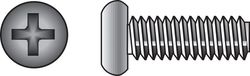 HILLMAN No. 8-32 Ga. X 2 in. L Phillips Pan Head Stainless Steel Machine Screws 100 pk
