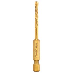 DeWalt Impact Ready 9/64 in. X 2-45/64 in. L High Speed Steel Drill Bit Quick-Change Hex Shank 1 pc