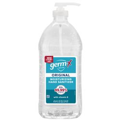Germ-X Unscented Scent Gel Hand Sanitizer 67.6 oz