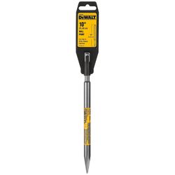 DeWalt 1/2 in. X 10 in. L Steel Bull Point Chisel Bit SDS-Plus Shank 1 pc