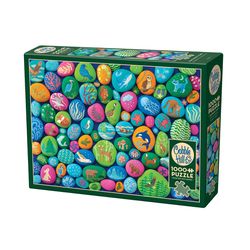 Cobble Hill Northwest Stones Jigsaw Puzzle Multicolored 1000 pc