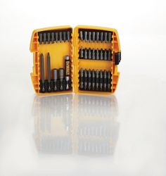 DeWalt Assorted Screwdriving Set Heat-Treated Steel 37 pc