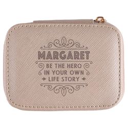 History & Heraldry Margaret Be The Hero In Your Own Life Story Travel Jewellery Box 1 pk