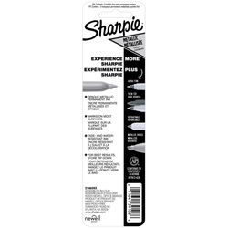 Sharpie Metallic Silver Fine Tip Permanent Marker 2 pk