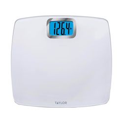 Taylor 440 lb Digital Bathroom Scale White