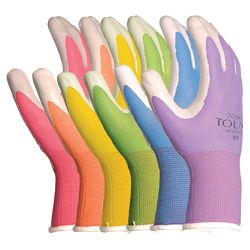 Bellingham Women's Palm-dipped Gardening Gloves Assorted S 1 pk