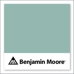 Benjamin Moore St. Lucia Teal 683
