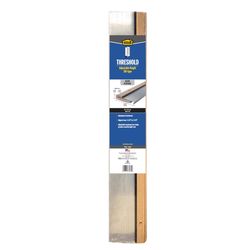 M-D Building Products 1.13 in. H X 5.63 in. W X 36 in. L Aluminum Adjustable Threshold Silver