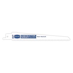 Century Drill & Tool 6 in. Bi-Metal Contractor Series Reciprocating Saw Blade 6 TPI 1 pk
