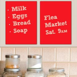 Wallies 9 in. W X 12 in. L Chalkboard Peel and Stick Wall Decal