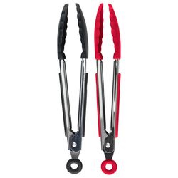 Tovolo Silicone/Stainless Steel Mini Tongs