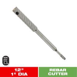 Diablo 1 in. X 12 in. L Carbide Rebar Cutter SDS-Plus Shank 1 pk