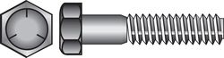 HILLMAN 1/4 in. D X 3-1/2 in. L Heat Treated Zinc Steel Hex Head Cap Screw 100 pk