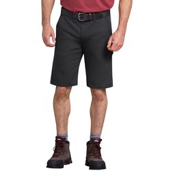 Dickies Tough Max Men's Twill Carpenter Shorts Black 42x11 6 pocket 1 pk