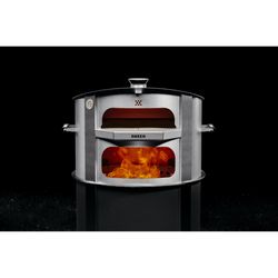 Breeo Live-Fire Wood Pizza Oven Silver