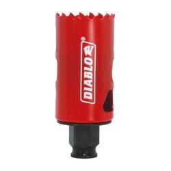 Diablo Snap-Lock Plus 1-1/2 in. Bi-Metal 2-3/8 in. L Hole Saw Arbor Included